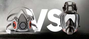 Respirador de Media Cara vs. Respirador de Cara Completa